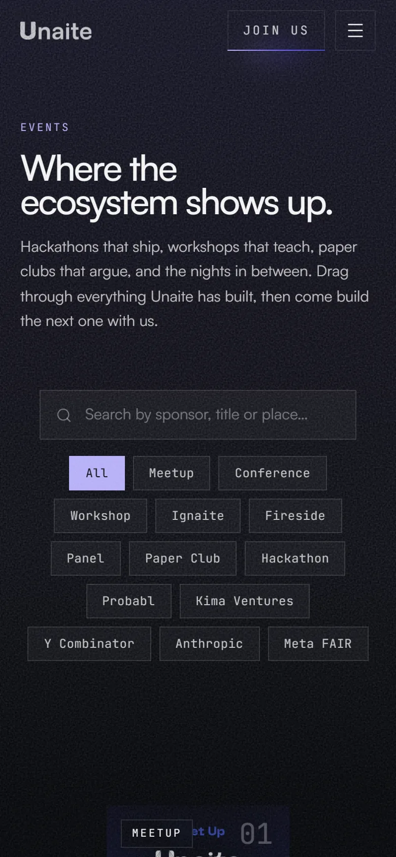 Unaite, Events, phone
